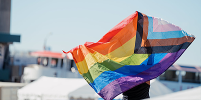 Photo: Inclusive pride flag