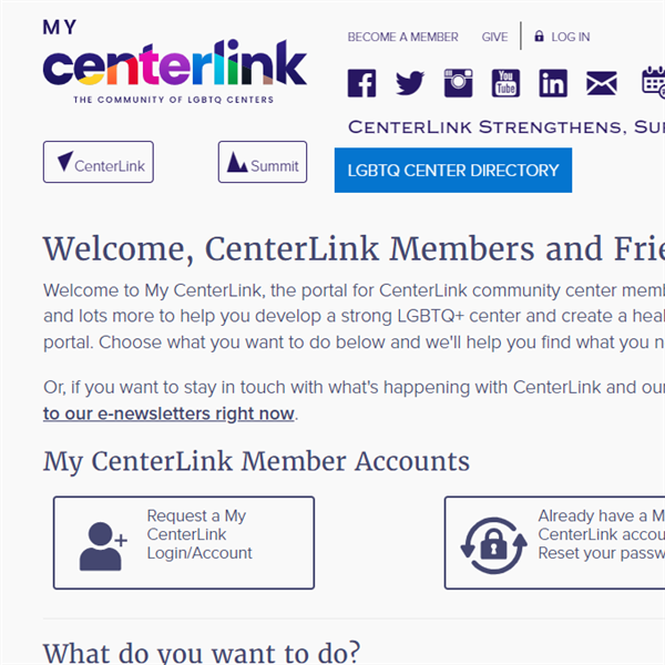 Visit My CenterLink, the resource portal for CenterLink Members