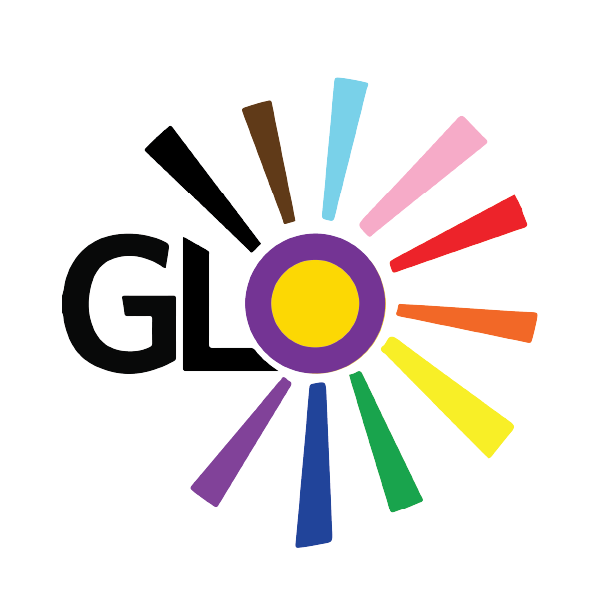 The GLO Center - The LGBTQIA+ Community Center of the Ozarks logo