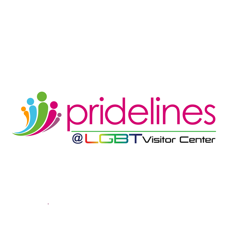 Pridelines at The LGBT Visitors Center logo