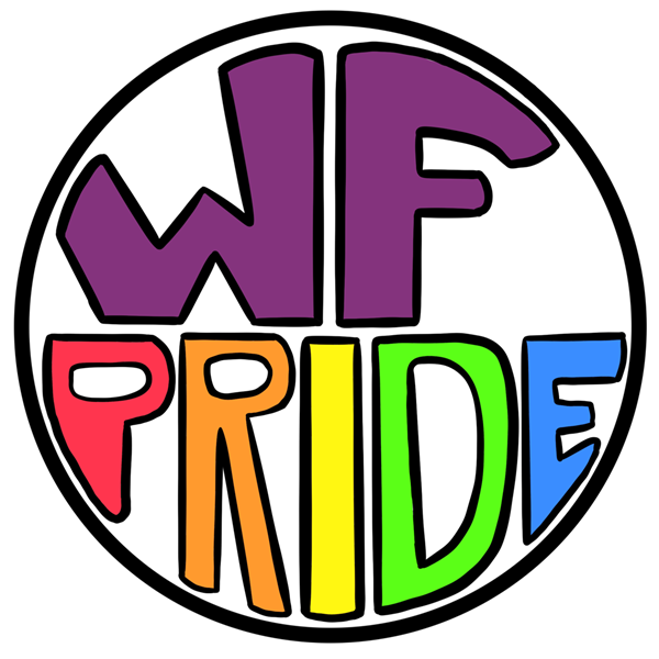 NEW LOCATION FOR Wake Forest Pride logo