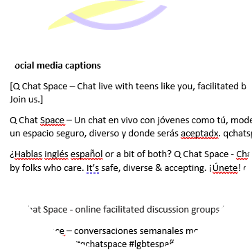 Contenido para redes sociales